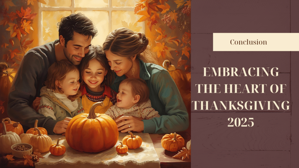 Conclusion: Embracing the Heart of Thanksgiving 2025