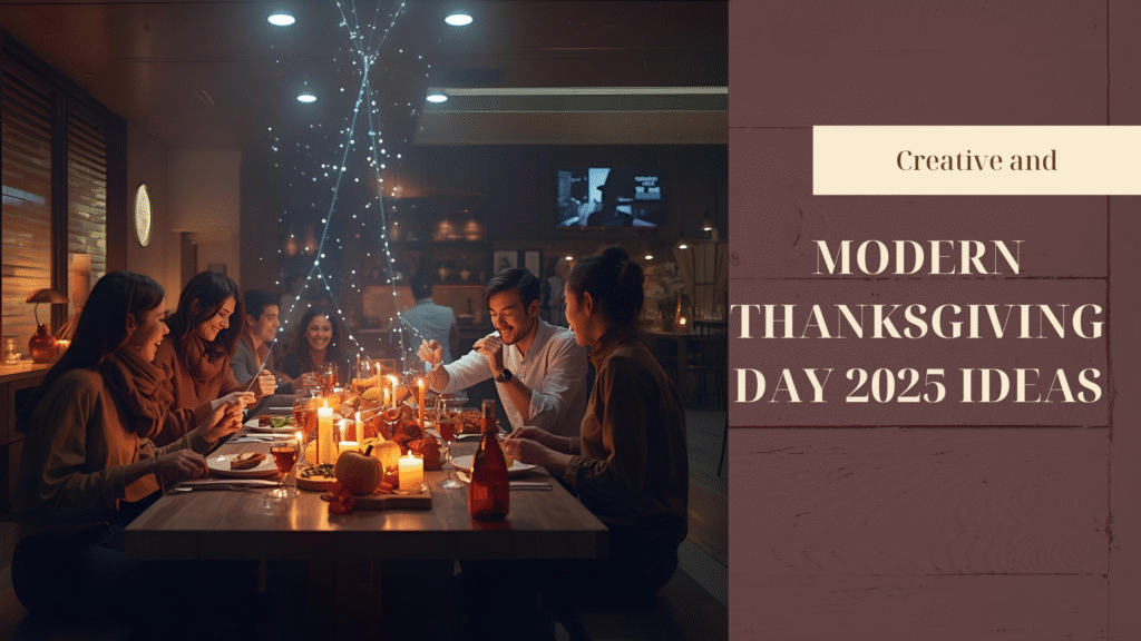 Creative and Modern Thanksgiving Day 2025 Ideas