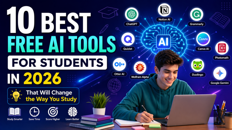 10 Best Free AI Tools for Students in 2026 That Will Change the Way You Study