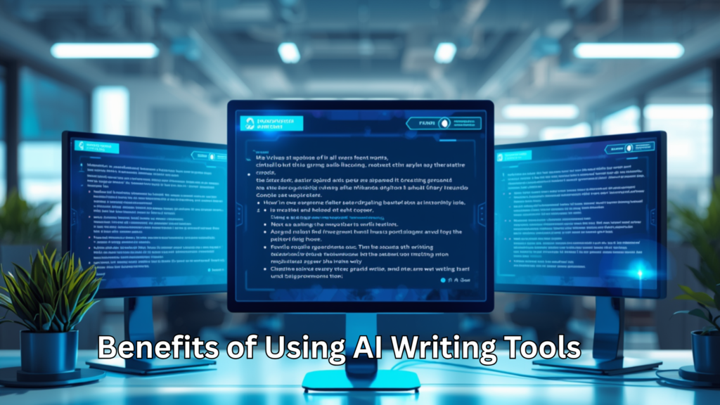Benefits of Using AI Writing Tools