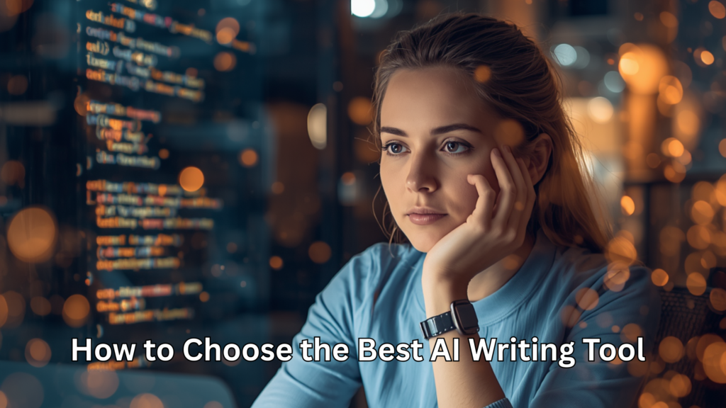 How to Choose the Best AI Writing Tool