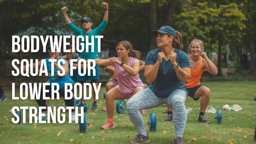Bodyweight Squats for Lower Body Strength