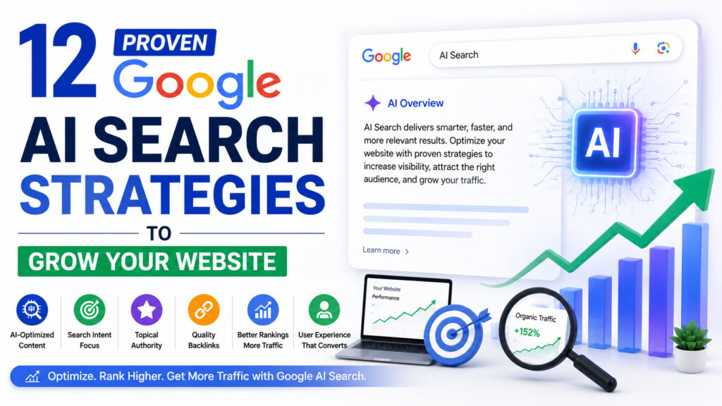12 Proven Google AI Search Strategies to Grow Your Website