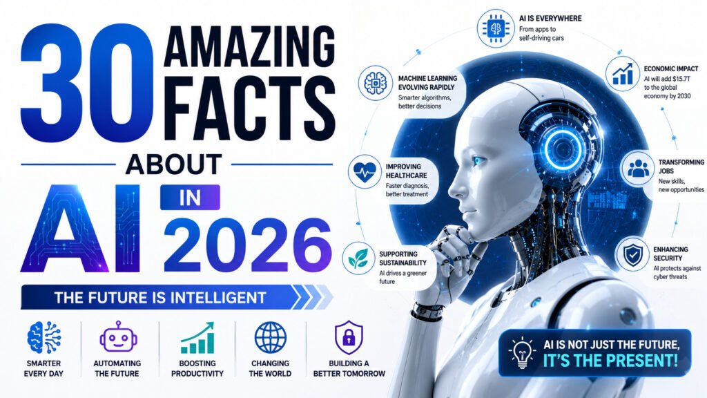 30 Amazing Facts About AI in 2026