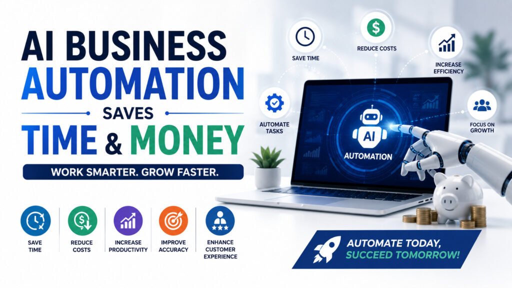 AI Business Automation Saves Time and Money