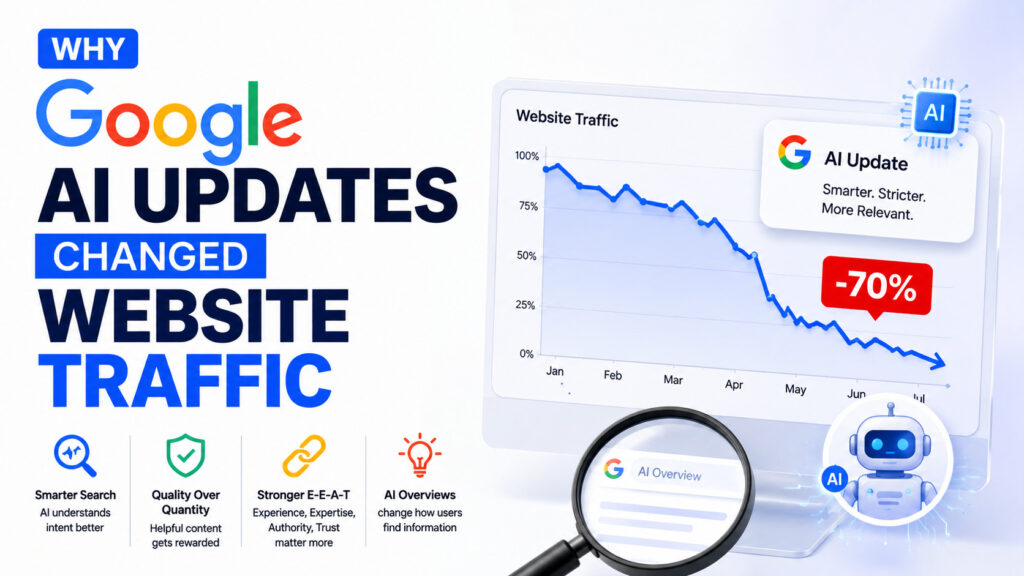 Why Google AI Updates Changed Website Traffic