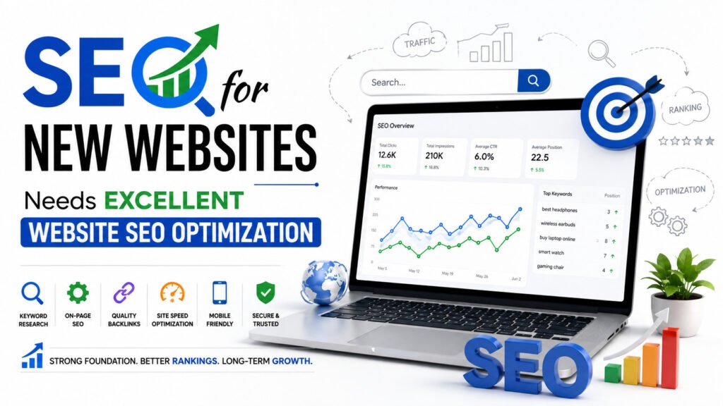 SEO for New Websites Needs Excellent Website SEO Optimization