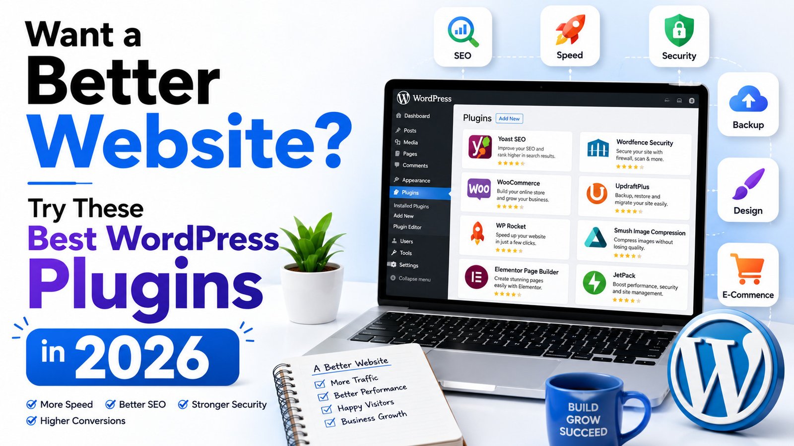 Want a Better Website? Try These Best WordPress Plugins in 2026