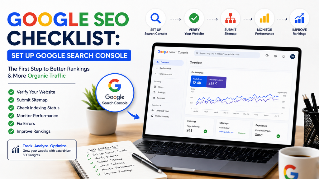 Google SEO Checklist: Set Up Google Search Console