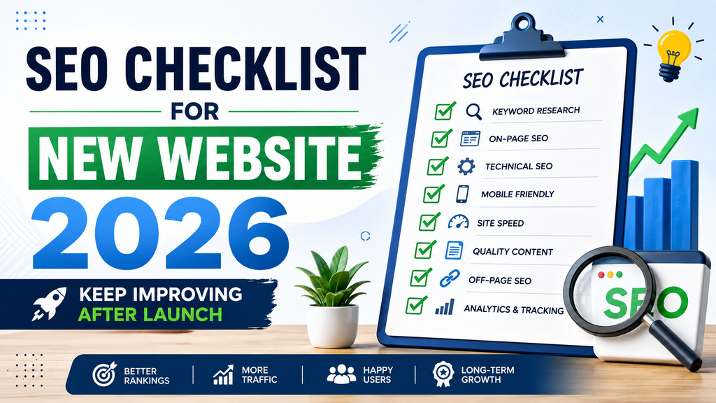SEO Checklist for New Website 2026: Keep Improving After Launch