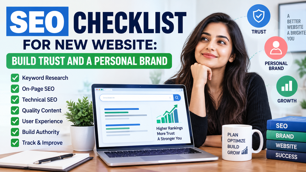 SEO Checklist for New Website: Build Trust and a Personal Brand