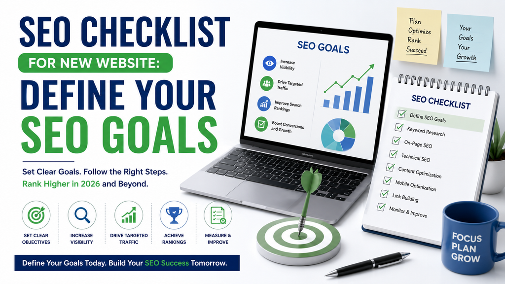 SEO Checklist for New Website: Define Your SEO Goals