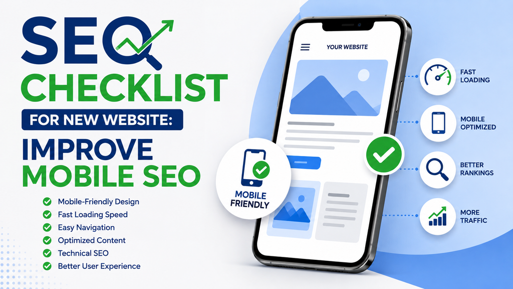 SEO Checklist for New Website: Improve Mobile SEO