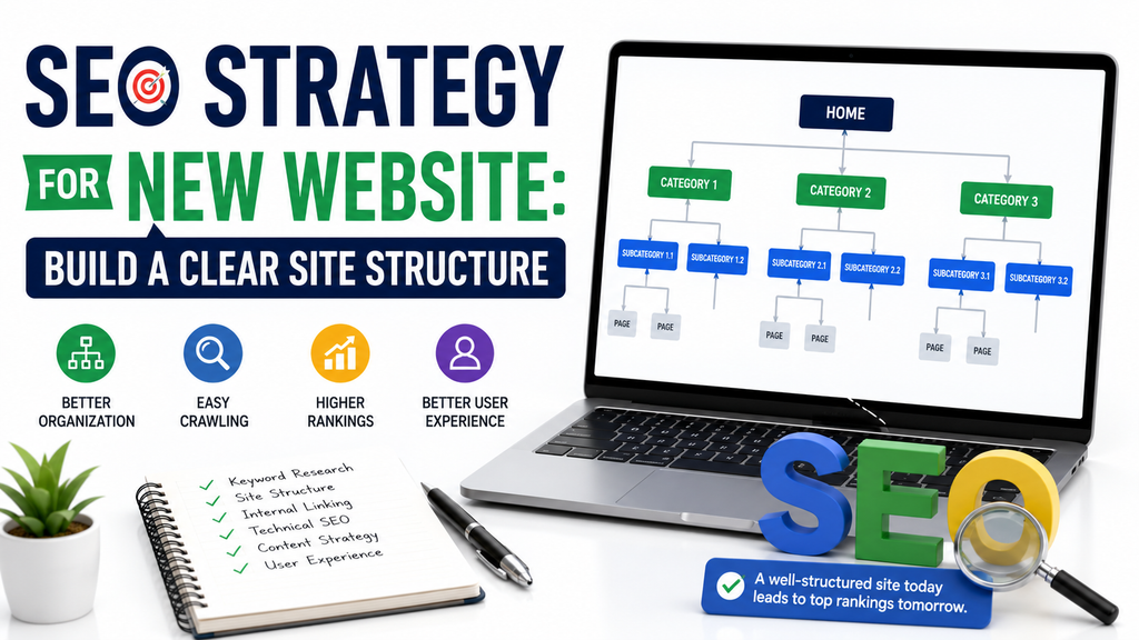 SEO Strategy for New Website: Build a Clear Site Structure