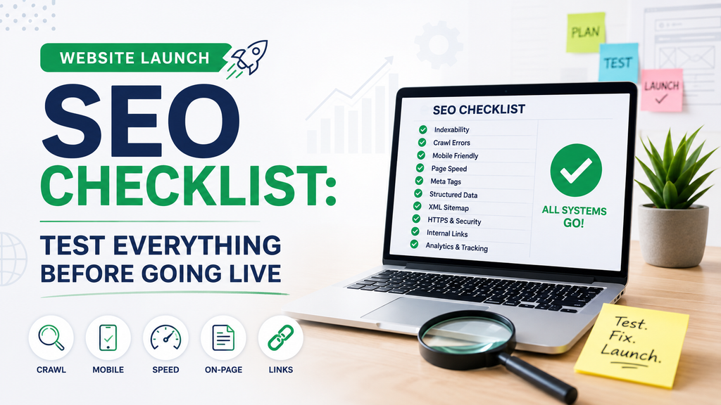 Website Launch SEO Checklist: Test Everything Before Going Live